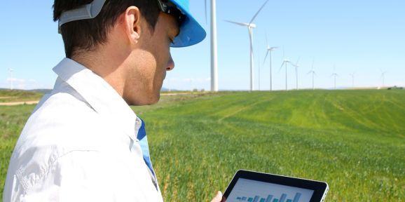 Aplikace detekce větrné energie Vývoj výzkumu založený na tabletech