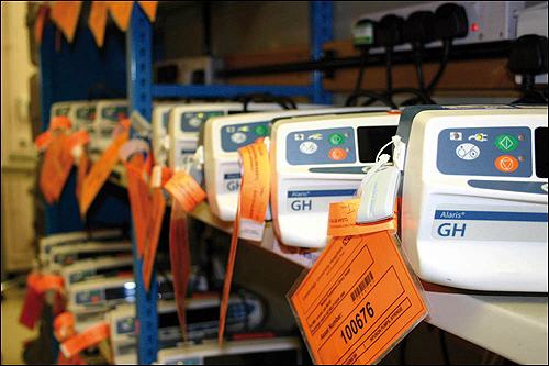 RFID-løsning øger brugen af medicinsk udstyr til patienter ID på hospitalet