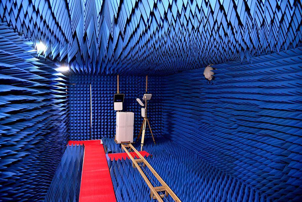 Mikrowellen-Reflexionskammer Testraum 10x3x3米