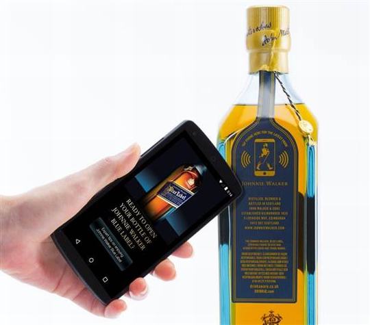 Importación de licor y bebida del sistema NFC Tap Check de marca original para el cliente final