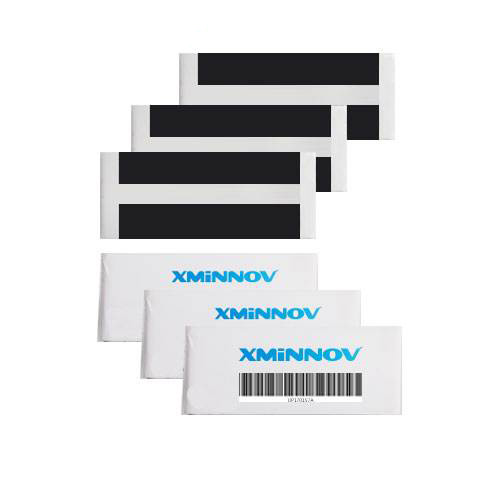 UP170157A 50 * 20mm RFID超高频ETSI标准drukowany antymetalowy znacznik do zarzitzzania zasobami przemysowymi