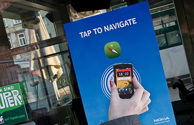 Navigator de marketing NFC în interorul Mall-ului Comercial