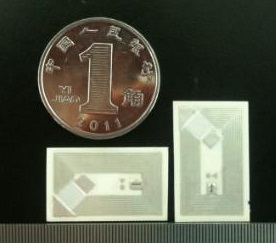 最小RFID高频硬币标签由Xminnov制造bobapp网站