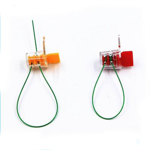 塑料超高频线封RFID电缆密封扎标签电缆扎标签