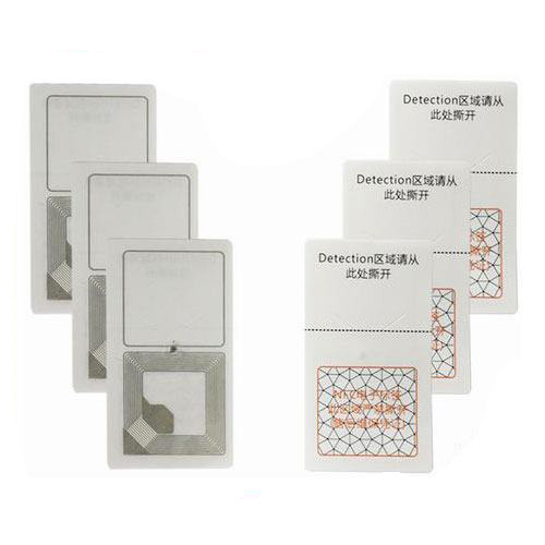 HY150162A SIC43N1F Chip NFC Tamper Detection Seal Label HF Fragile Printable Tag