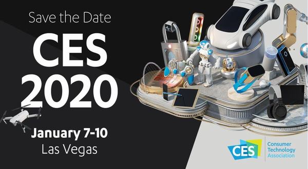 国际消费电子展(CES) 2020年1月7日至10日，拉斯维加斯