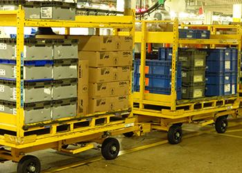 RFID Logistics Pallets Items Separating System