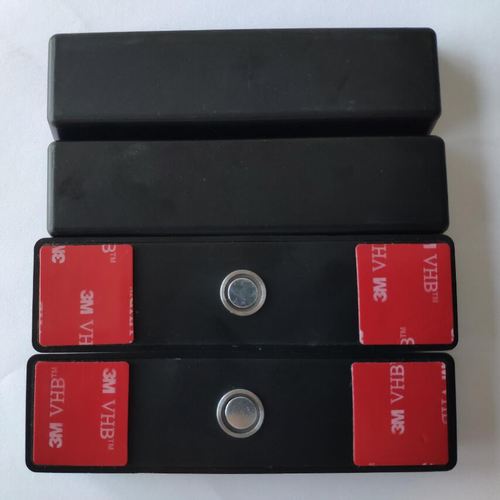 RFID磁铁ABS防金属标签，3M粘合剂，用于资产管理
