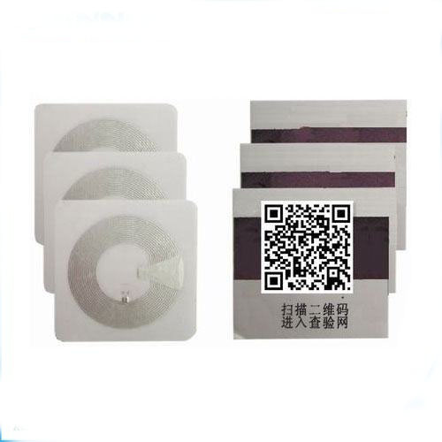 HY130020A Food safety NFC tracking tag security tamper proof label RFID Food Label