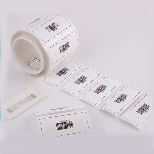 Passive RFID Sewable Printable Nylon UHF Apparel / RFID Rice bag Fabric Label