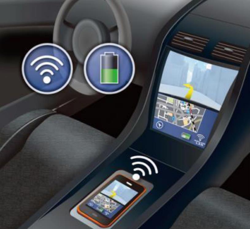 具有NFC通信功能的车载无线充电解决方案