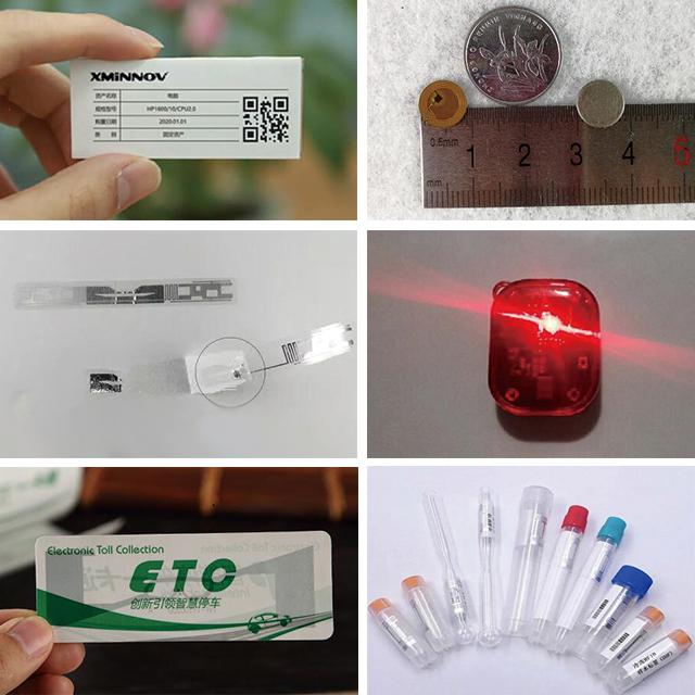 RFID HF Tamper Evident NFC Tag Used For Confidential document management