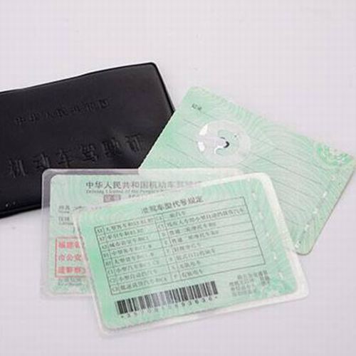 RFID NFC tag driver license ticket printable anti-counterfeiting tag double sided PET overlay