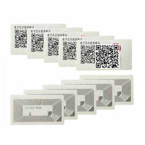 HY130111A高频安全电子识别贴纸RFID钱包标签