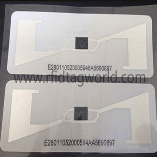 RFID UHF non transferable Vehicle windshield fragile tag sticker Parking Tag