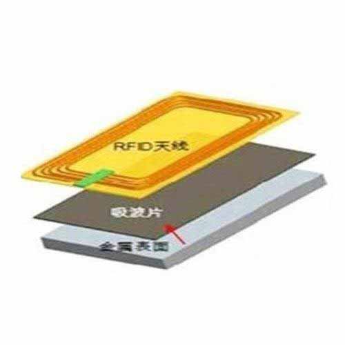 RFID NFC Sticker ferrite material on metal surface application