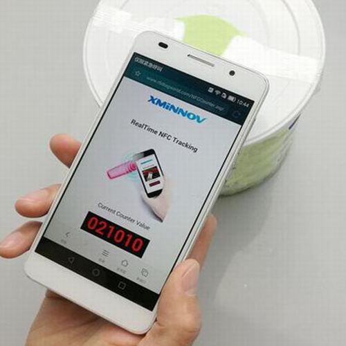 NFC Counter Sticker Milk Powder Source Tracking tag NFC Counter Tag