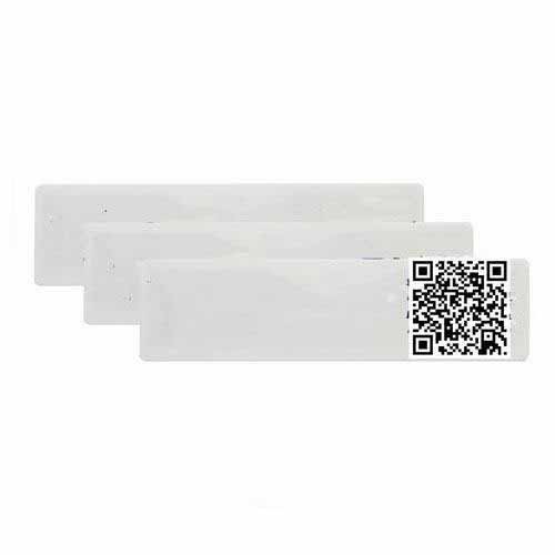 Self destructive loop stick on windscreen glass-Security Certification Label-XMINNOV | The Best Security RFID Tag Manufacturers - RFID Factory RFID Provide Free Solution NFC Tags Label and RFID labels with integrated system solution technology - RFID Windshield Tag