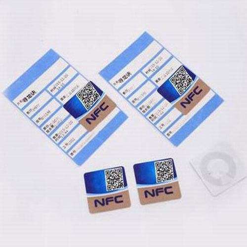 HY150003A RFID可打印qr码NFC黑标签