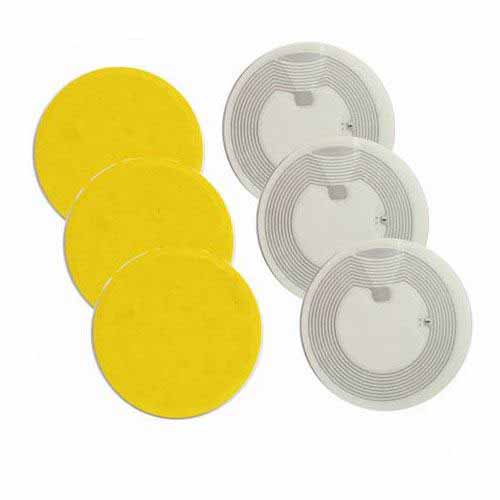 RFID HY130165A/BC Printable Tamper Proof Seal Tag Confidential File Tracking Tag