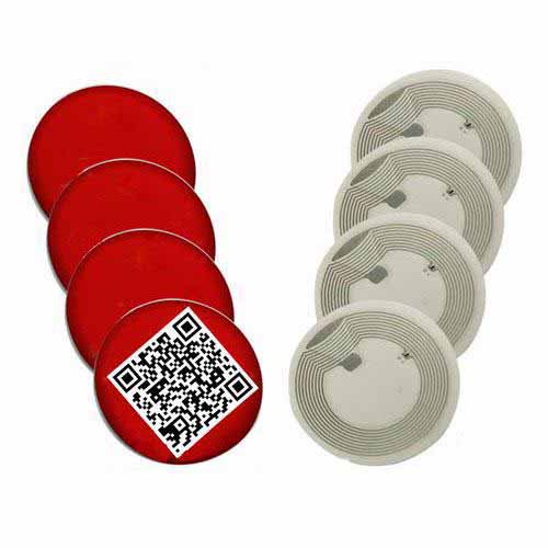 RFID Label Circular Star skin care tag-UY130153A-Cosmetic Tamper Seal-XMINNOV | The Best Security RFID Tag Manufacturers - RFID Factory RFID Provide Free Solution NFC Tags Label and RFID labels with integrated system solution technology - RFID Windshield Tag