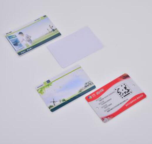 NFC smart card factory passive colorful printable barcode standard card