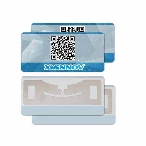 UHF tamper proof windshield label for tolling management-RFID Accessories-XMINNOV | The Best Security RFID Tag Manufacturers - RFID Factory RFID Provide Free Solution NFC Tags Label and RFID labels with integrated system solution technology - RFID Windshield Tag