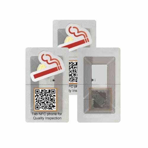 香烟盒NFC密封标签