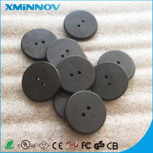 RFID Hard tag Button Tag With Sewing Holes -Washable tag-Smart Card-XMINNOV | The Best Security RFID Tag Manufacturers - RFID Factory RFID Provide Free Solution NFC Tags Label and RFID labels with integrated system solution technology - RFID Windshield Tag