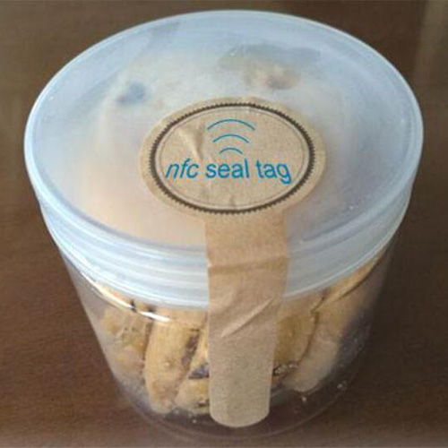 RFID NFC Tamper Proof anti-counterfeiting RFID Food Package Seal Tag