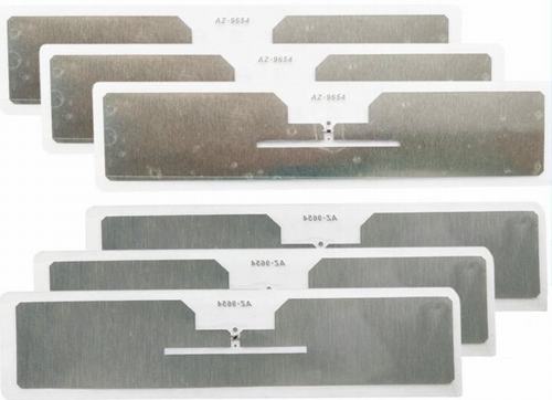 UP150096A 9654 Wet Inlay RFID Transparent Label