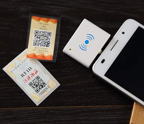 RFID Phone Jack Dongle Portable NFC Reader