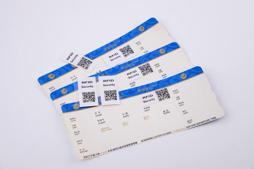 RFID防伪安检机票