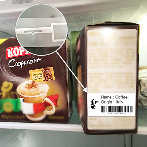 医疗/生鲜食品/冷链RFID被动打印温度监测标签