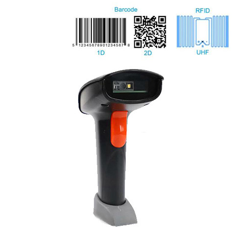 BU04 RFID UHF/1D/2D integrated wireless scanner Handheld reader