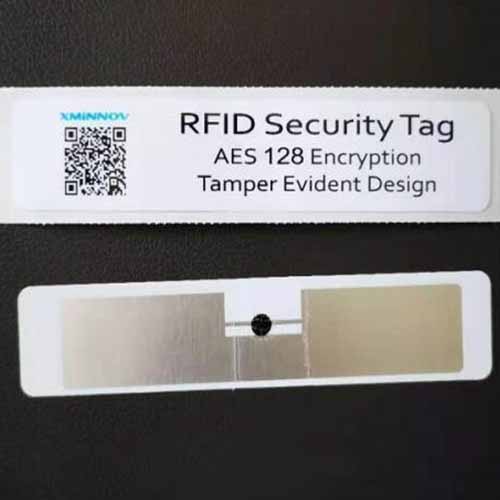 AES128加密篡改打印超高频汽车挡风玻璃标签