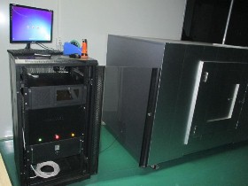Sistema de cámara anecoica de microondas para evaluación de RF
