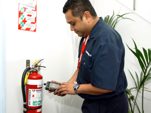 RFID Chemical Asset Tracking - Inspección anual NFC de extintores de incendios