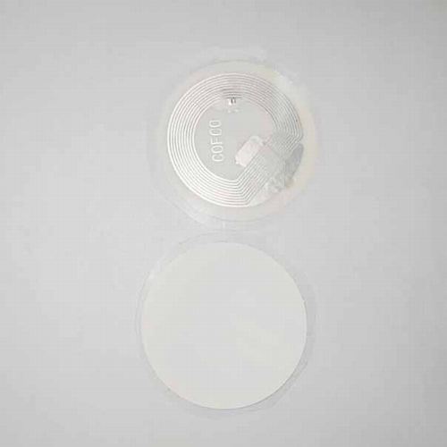 HY150114A Open Sense D30mm NFC HF Brittle stampabile Round Tag