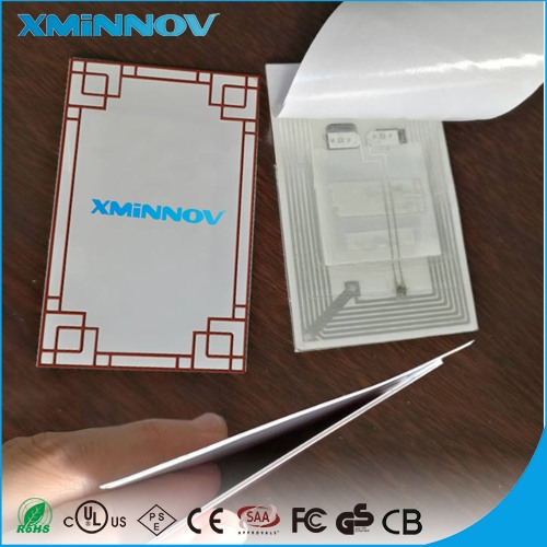 纸电池内置冷链高精度0.5度温度传感器勺式冷链NFC标签