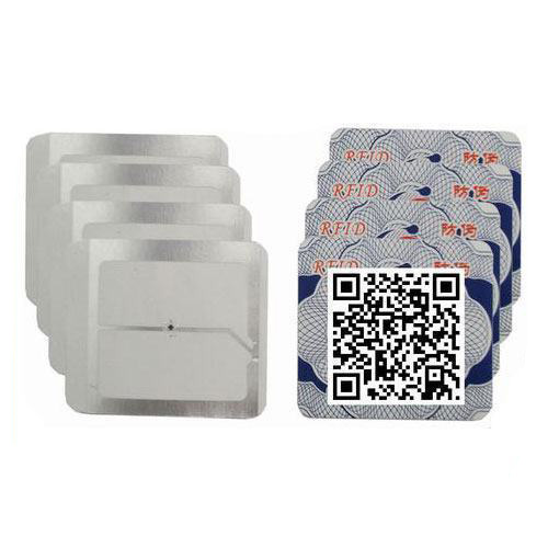 UY130026B Anti Tamper UHF RFID Inspection Tag Bottle Cap Sticker