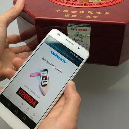 NFC Marketing Sticker with Counter function