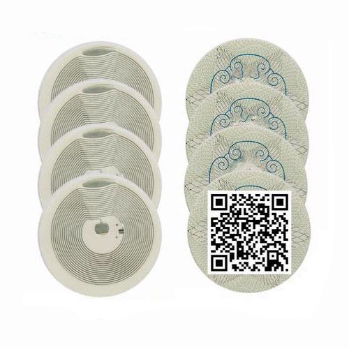 Disposable RFID tag anti counterfeiting tamper security label License Ticket