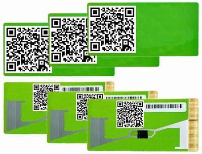 UY150174D RFID Label Tag Sticker QR Hologram Identification
