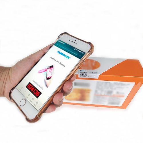 NFC触发计数器贴纸镜子UID计数器身体护理化妆品时间值计数用途