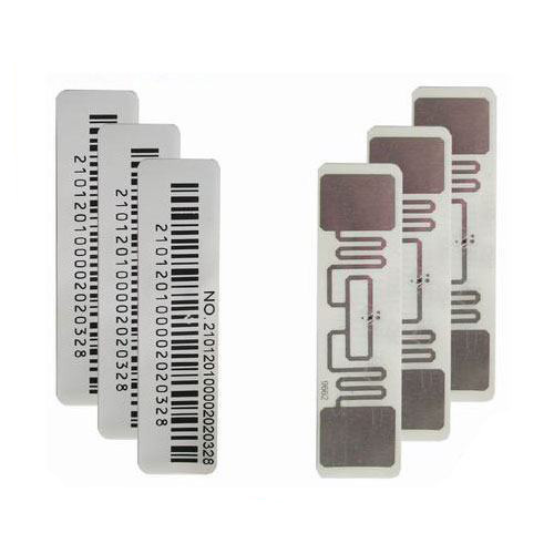 UP130018C RFID Barcode Printing Universal UHF Sticker for Airport Luggage Identification